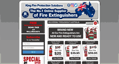 Desktop Screenshot of kingfire.com.au